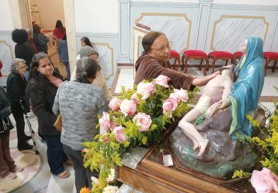 Imagem Peregrina visita Paróquia em Ibertioga