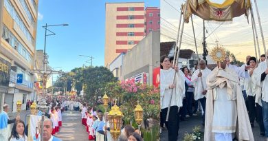 Muita devoção na cerimônia de Corpus Christi