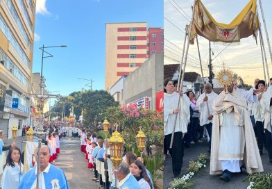 Muita devoção na cerimônia de Corpus Christi