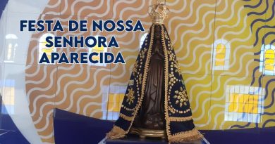Festa de Nossa Senhora Aparecida de 03 a 12 de outubro.