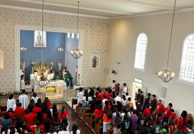 PARÓQUIA NOSSA SENHORA DA PIEDADE ACOLHE JOVENS PARA O DNJ EM BARBACENA